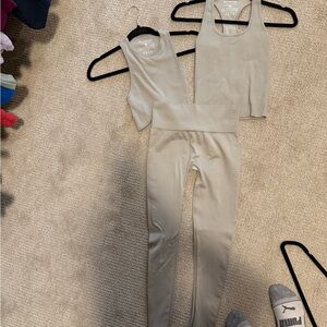 Women's set active Beige Activewear Set